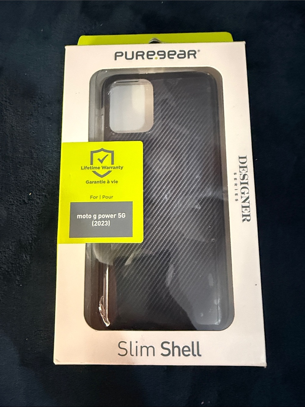 Slim Shell Case for moto g power 5G (2023) — Black